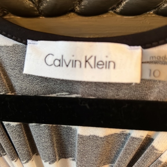 Calvin Klein t-back maxi dress - size 10 - Picture 7 of 8